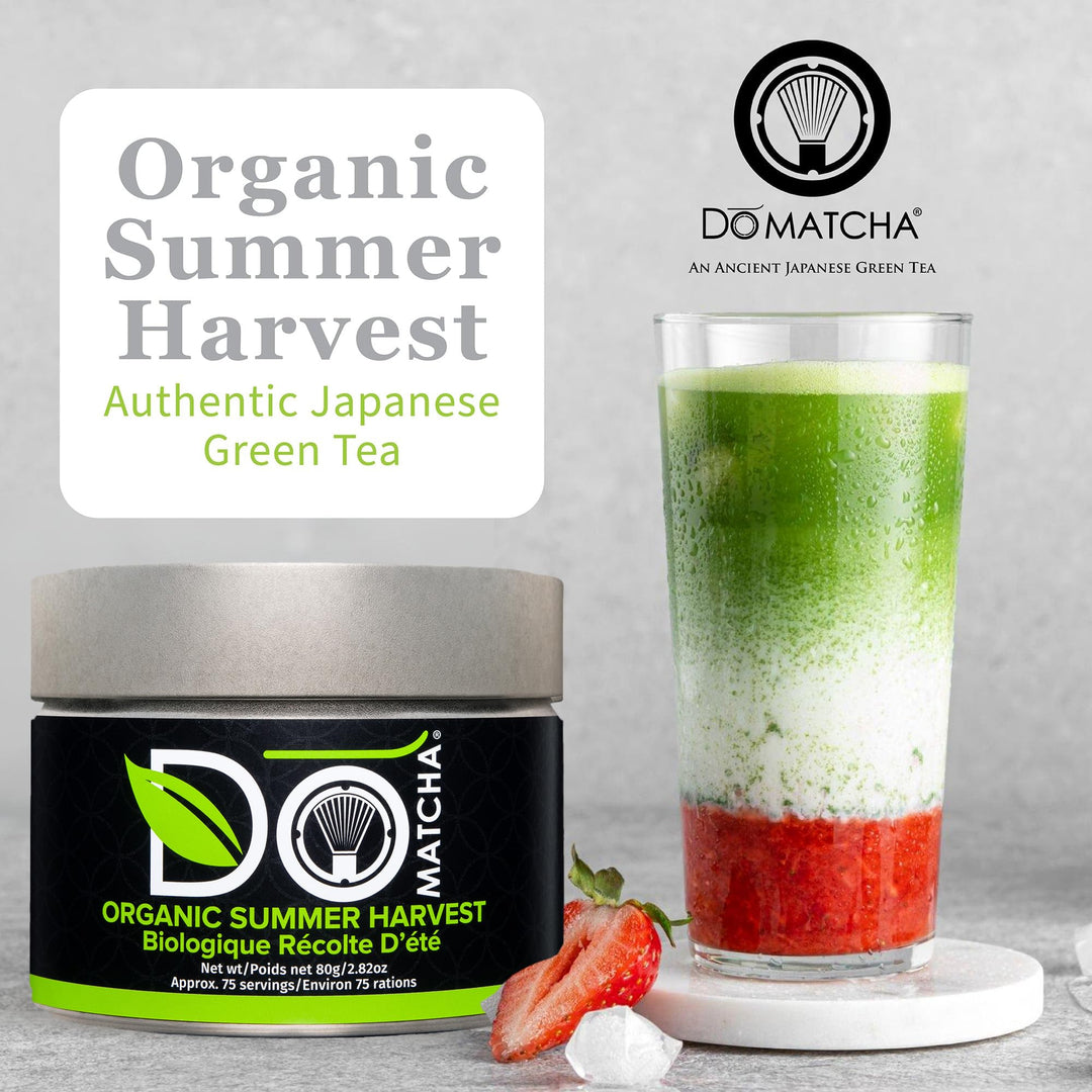 DoMatcha – Matcha Powder – Organic Summer Harvest – 80g Tin