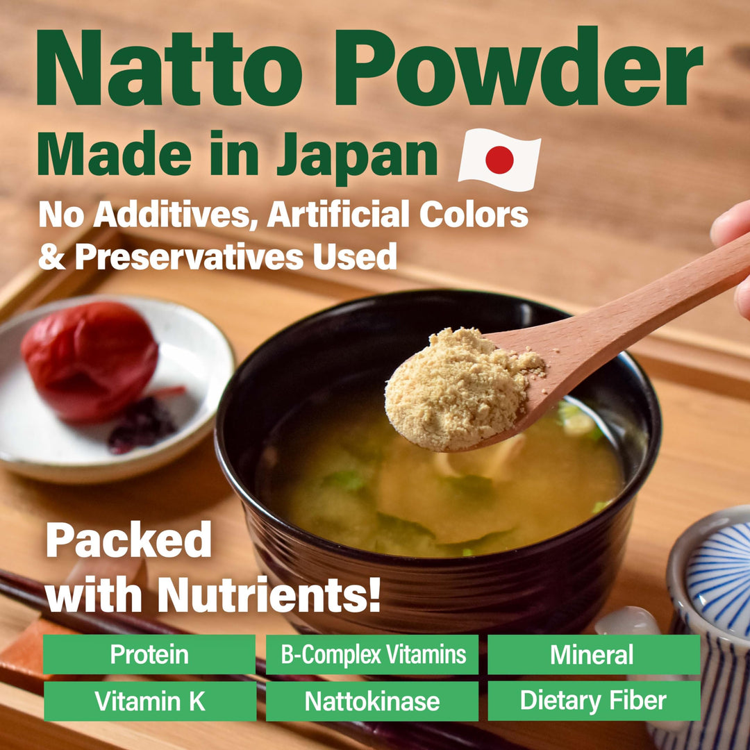 Yamasan – Natto Powder – Freeze Dried – 50g – Probiotic prebiotic superfood