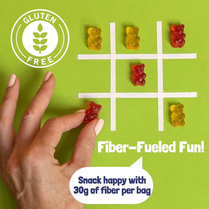 Jimmy Sevigny – GoGummy Low Sugar Gummy Bears – Variety Pack, 7 Flavours – 50g x 12