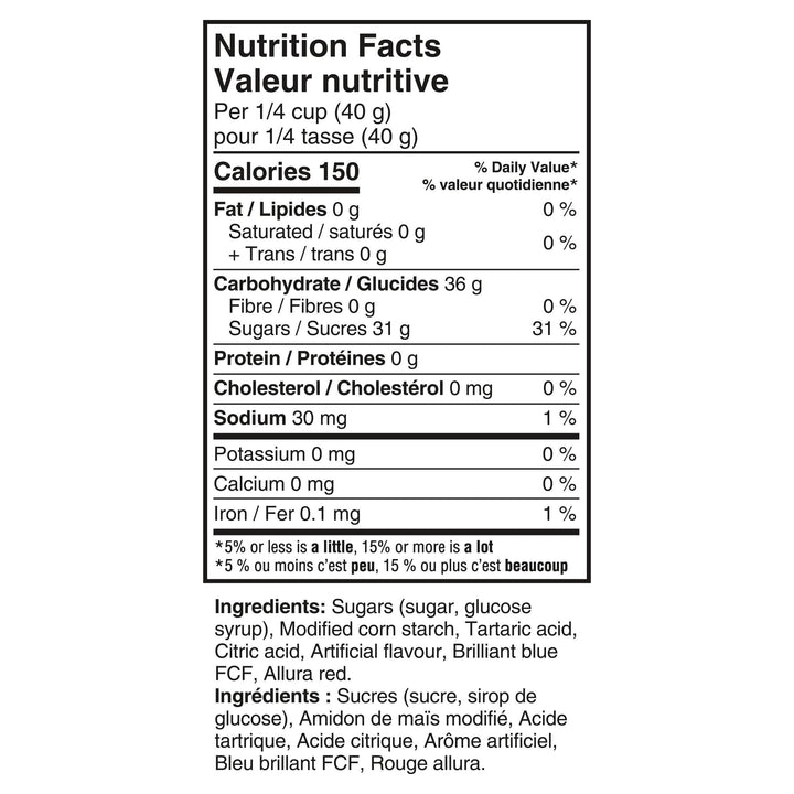 SOUR PATCH KIDS Ice Pop Mix Candy – 2 x 315g - Canadian Distribution - Ships Free Within Canada on Orders Above CAD $199