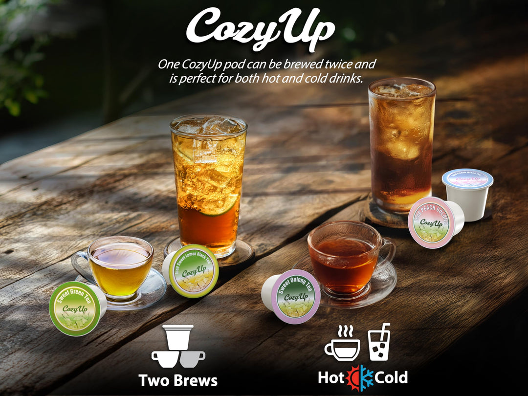 Cozy Up – Tea Variety Pack – 6 Flavours – 36 Count – For Keurig brewers