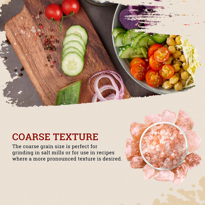 52USA – Himalayan Pink Salt – Coarse Grind – 5 lb