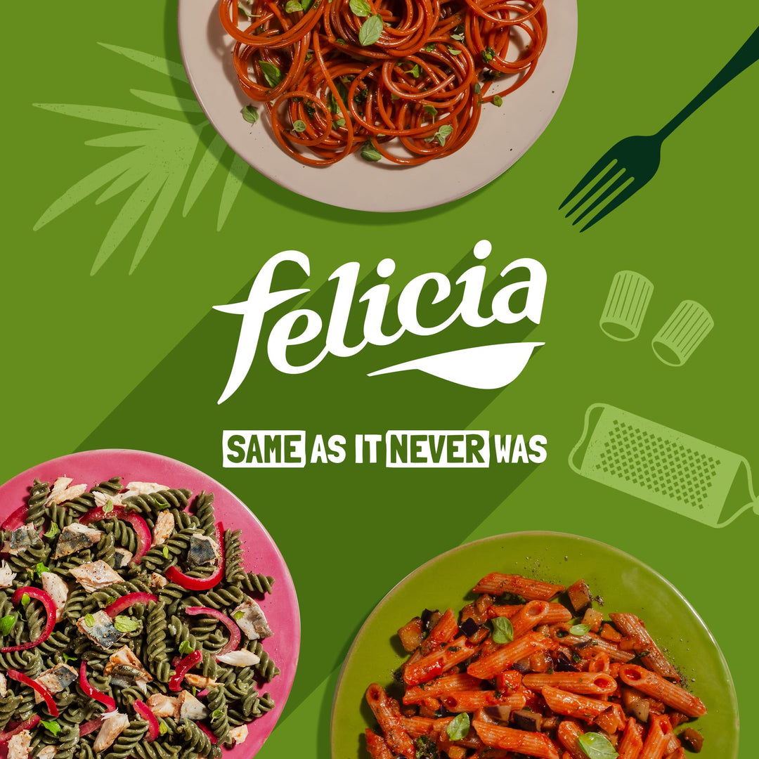 Felicia Organic Chickpea Fusilli Pasta – 2 x 250g - Canadian Distribution - Ships Free Within Canada on Orders Above CAD $199