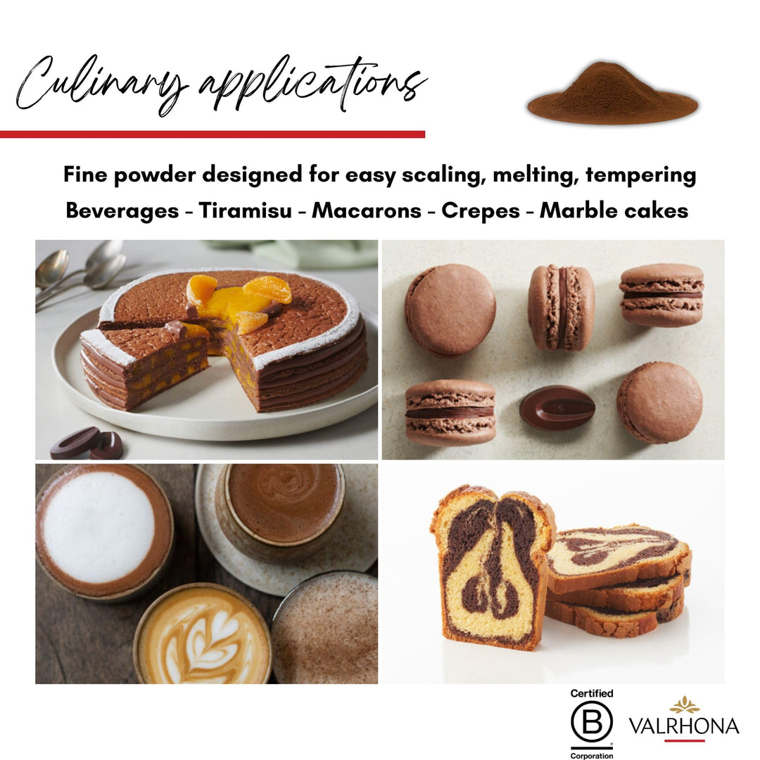 Valrhona - Le Chocolat Chaud - Cacao en Poudre - 250g