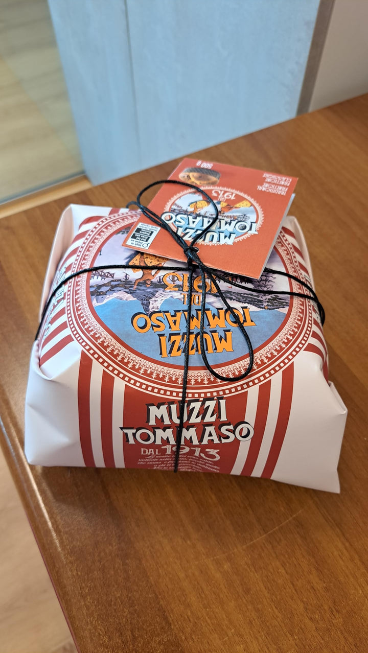 Fabbri – Tommaso Muzzi – Panettone – Traditional with Candied Fruit – 1.1 lb