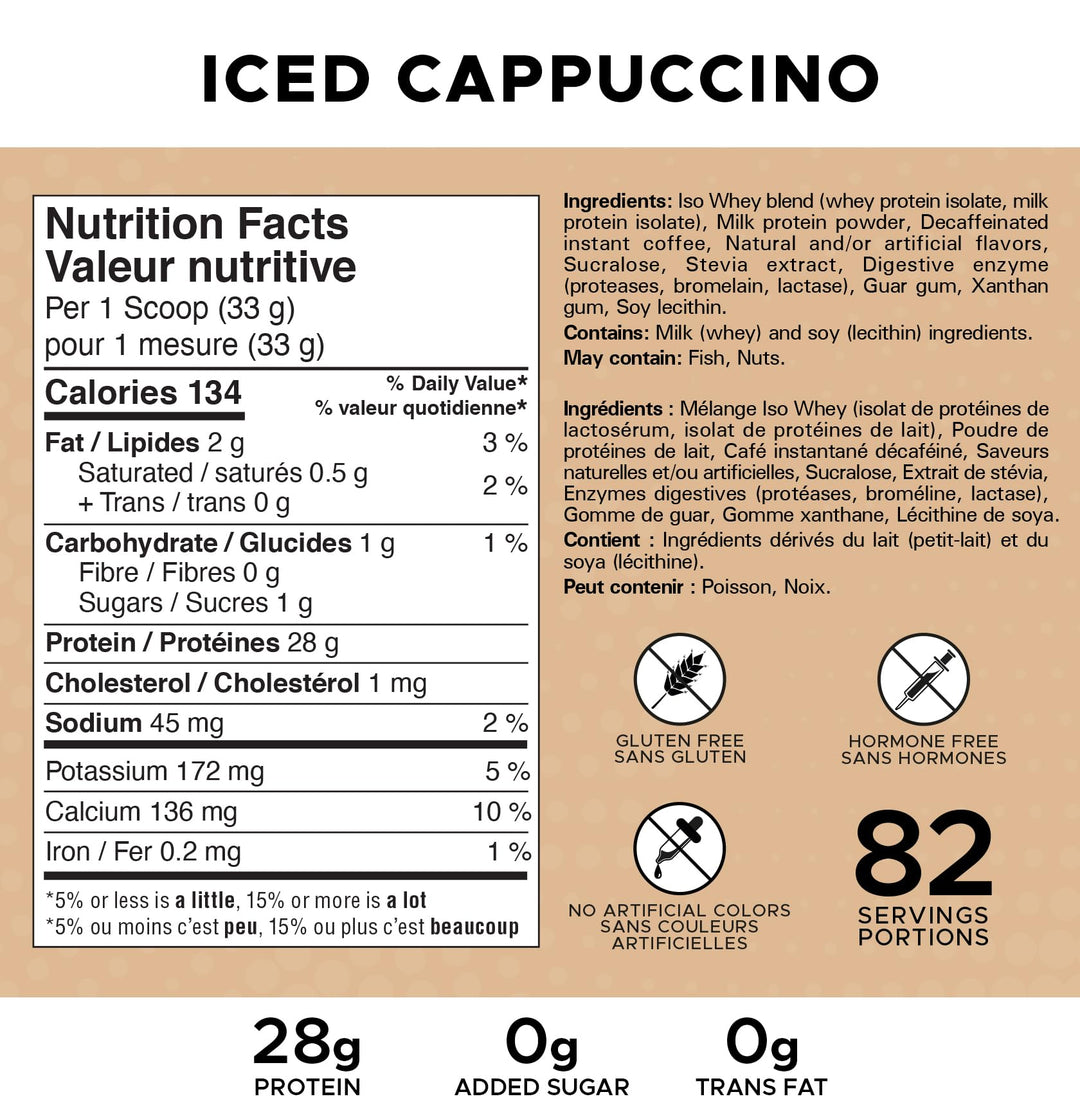 Revolution Nutrition – Iso Whey – Iced Cappuccino – 6 lb