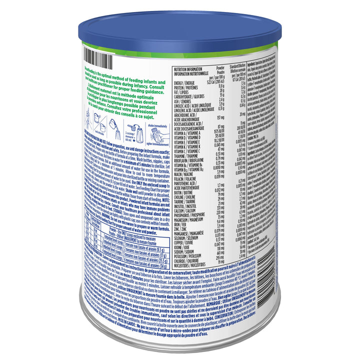 Good Start Organic Iron Fortified Milk-Based Infant Formula Powder, 800g - Canadian Distribution - Ships Free Within Canada on Orders Above CAD $199