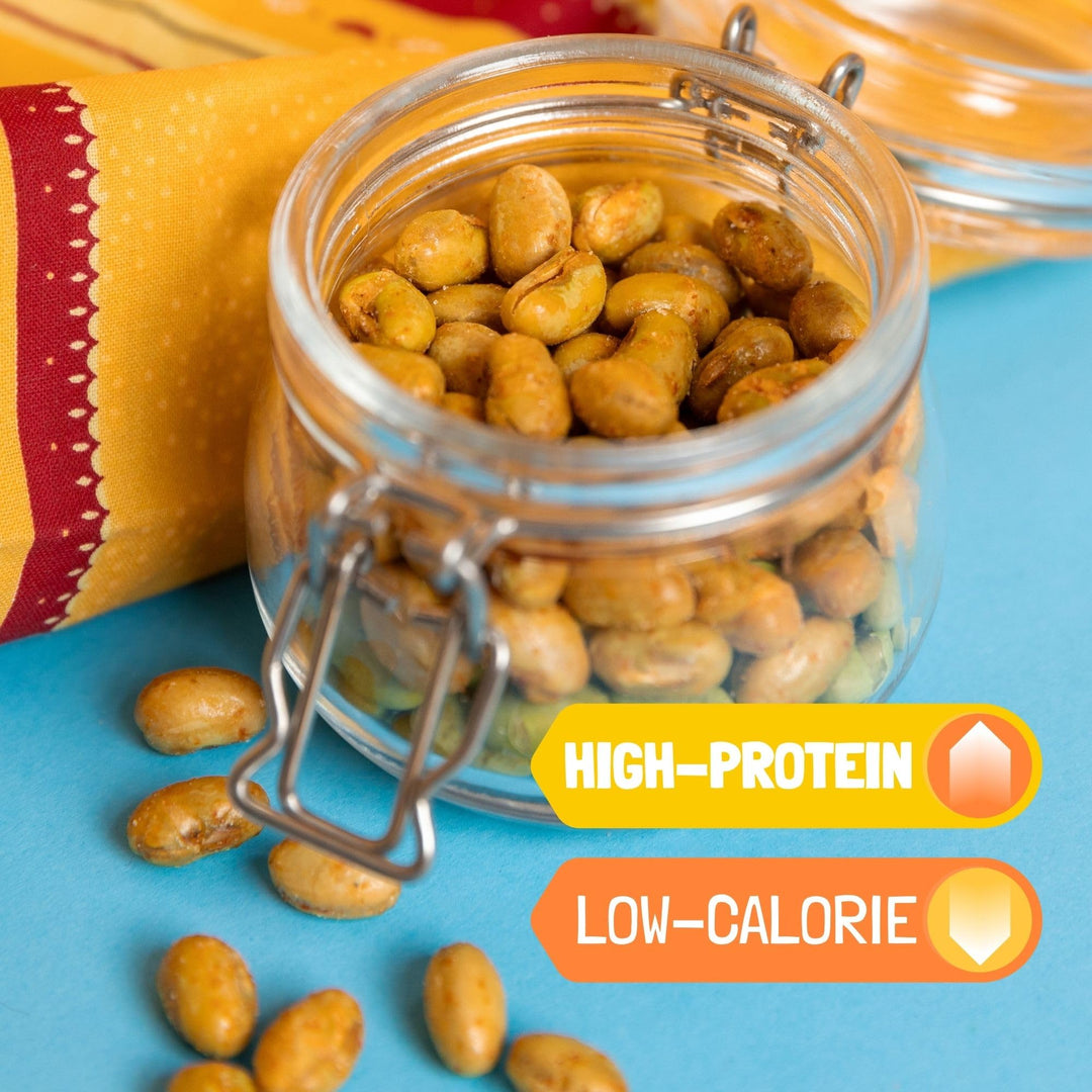 GoBeanz – Crunchy Roasted Edamame – Tasty Nachos – 20 Packs