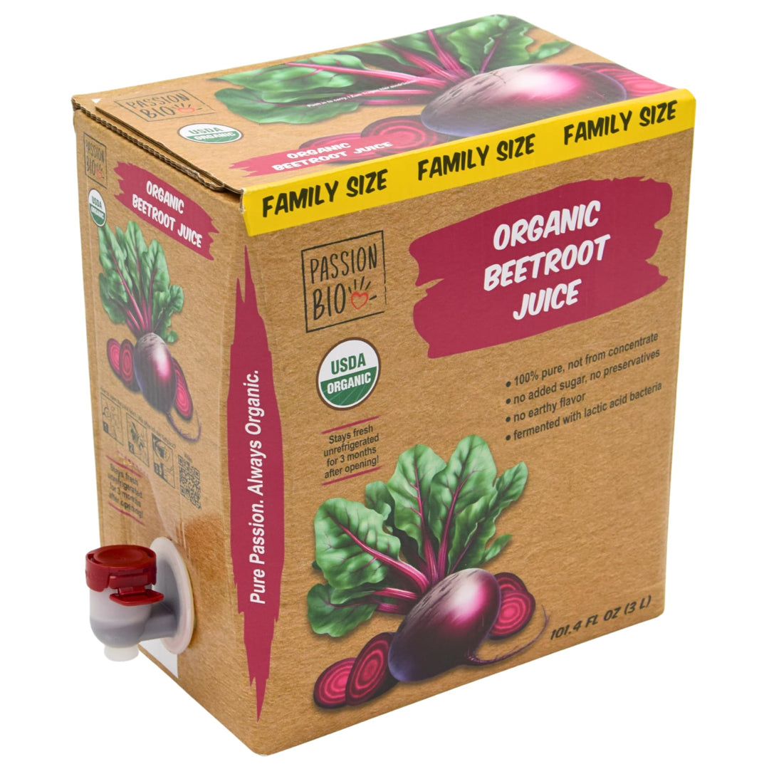 Organic Beetroot Juice – Pure Beet Juice – Original – 3L – Not From Concentrate