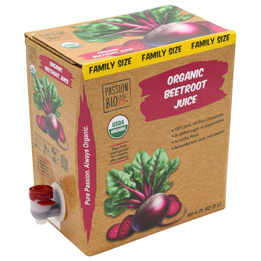 Organic Beetroot Juice – Pure Beet Juice – Original – 3L – Not From Concentrate
