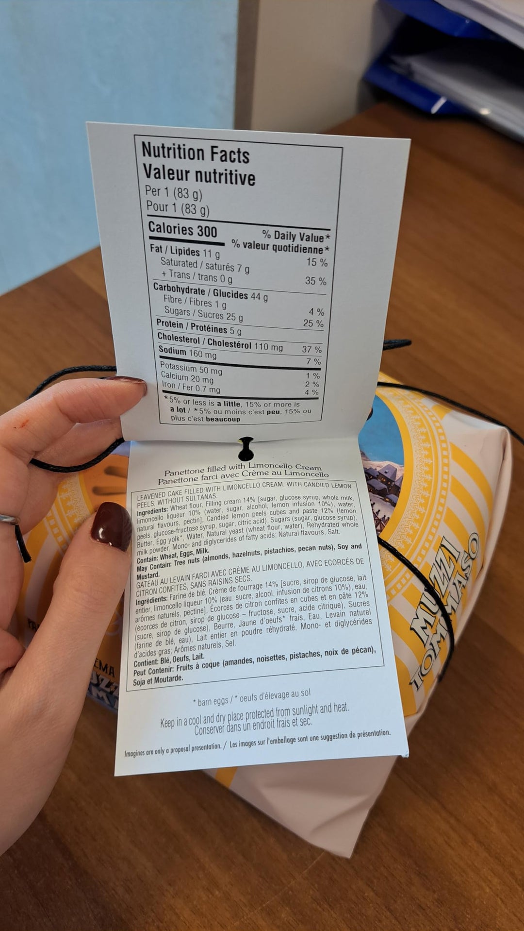 Fabbri – Tommaso Muzzi – Panettone – Limoncello – 450g