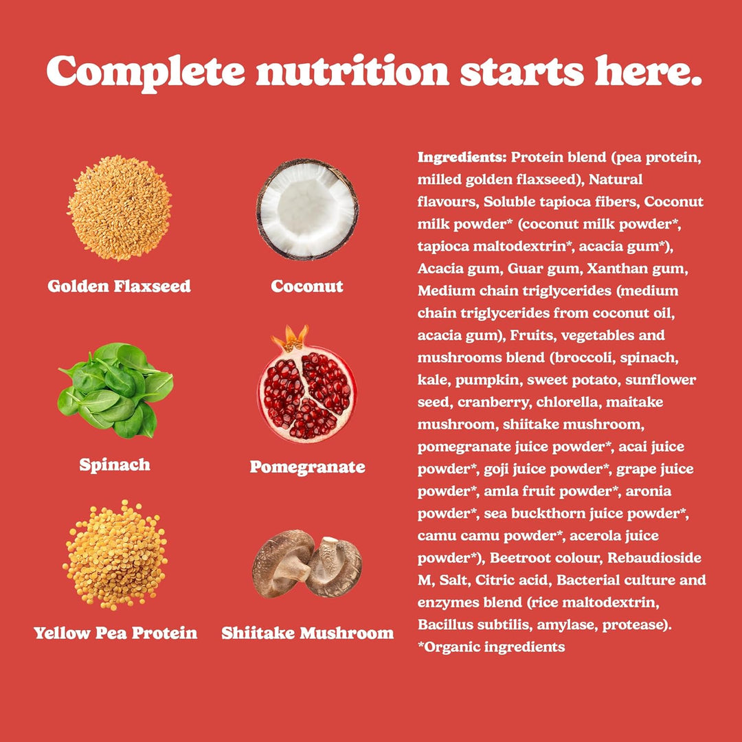 Good Protein - Strawberries & Cream - Vegan Plant-Based Protein Powder - 880g