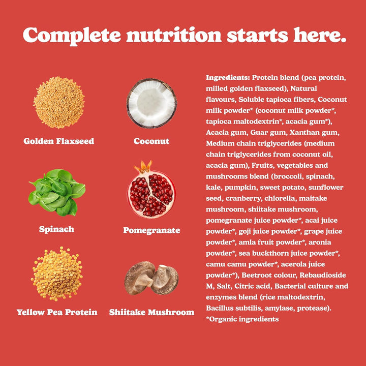 Good Protein - Strawberries & Cream - Vegan Plant-Based Protein Powder - 880g