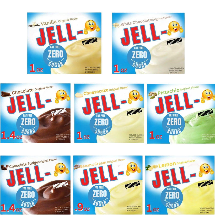 Instant Cheesecake Mix – Sugar-Free Dessert Mix – Variety Pack – 8 Pack