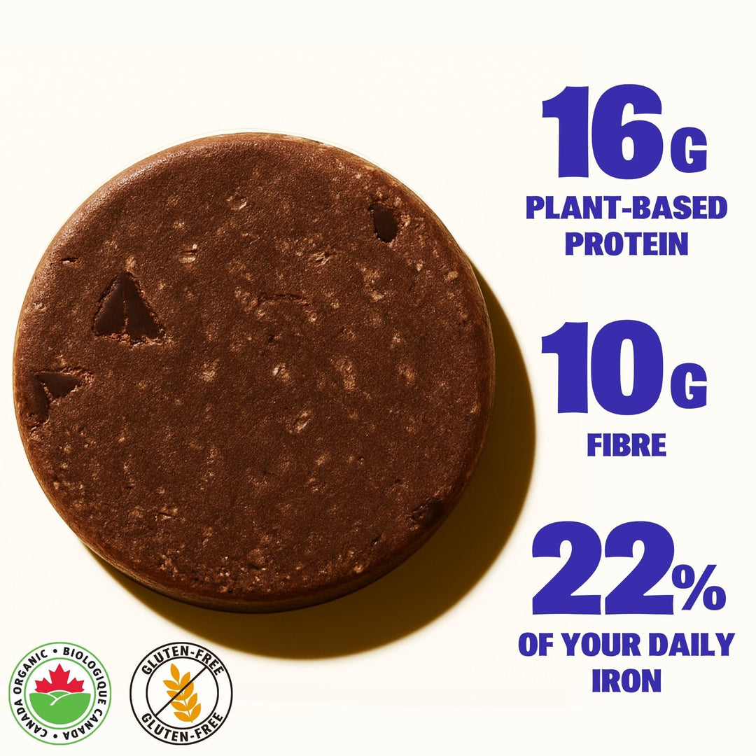 Made With Local – Protein Nut Butter Cookies – Double Chocolate – 12 Pack