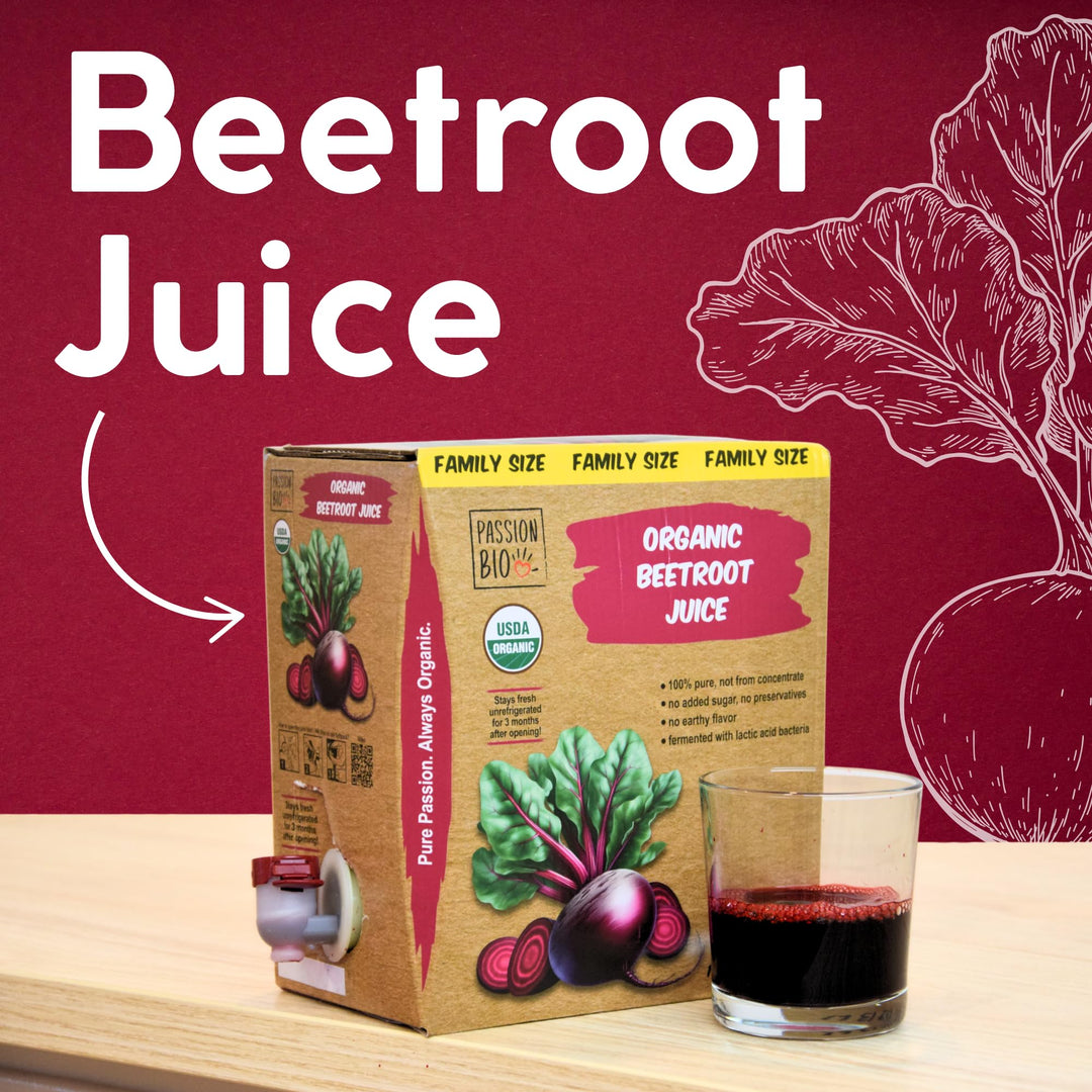 Organic Beetroot Juice – Pure Beet Juice – Original – 3L – Not From Concentrate
