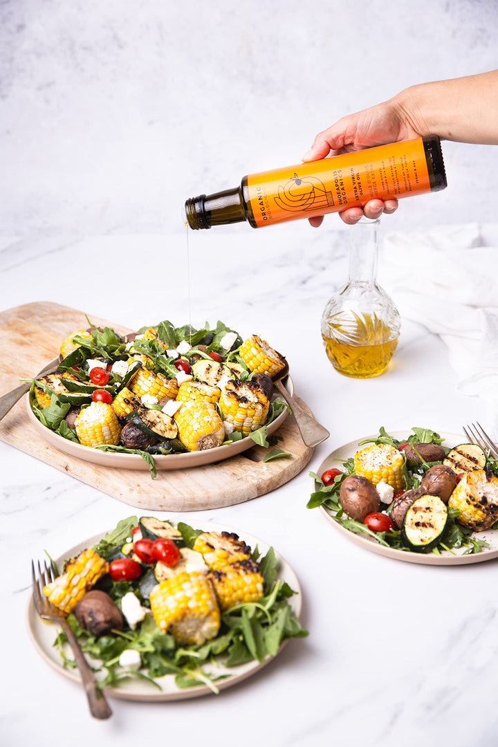 PHOEAPOLIS ORGANICS Extra Virgin First Cold Pressed Olive Oil – Delicate Flavor, 500 ml - Canadian Distribution - Ships Free Within Canada on Orders Above CAD $199