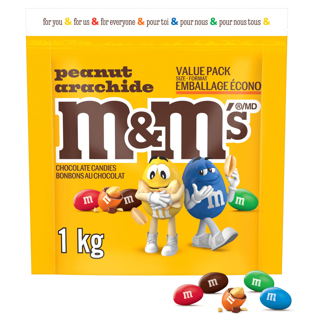 Candy Chocolate Peanut - 1 x 11.3 kg - M&m - Restaurant and Foodservice Ingredients - Canadian Distribution