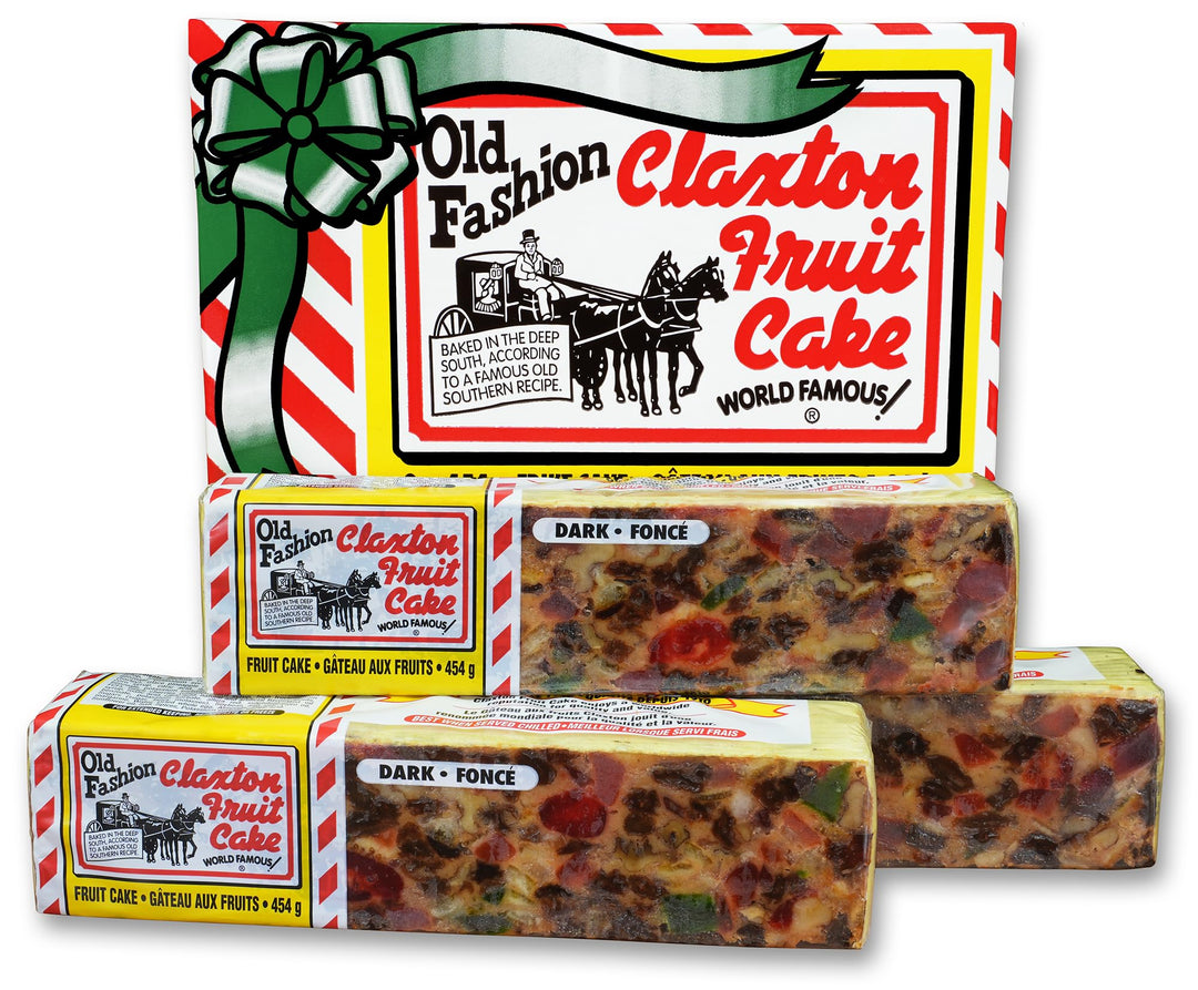 Claxton – Fruit Cake – Dark Recipe – 3 × 1 lb