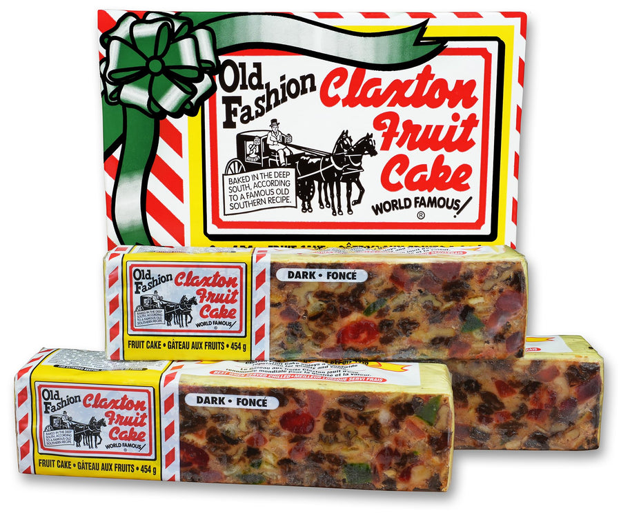 Claxton – Fruit Cake – Dark Recipe – 3 × 1 lb