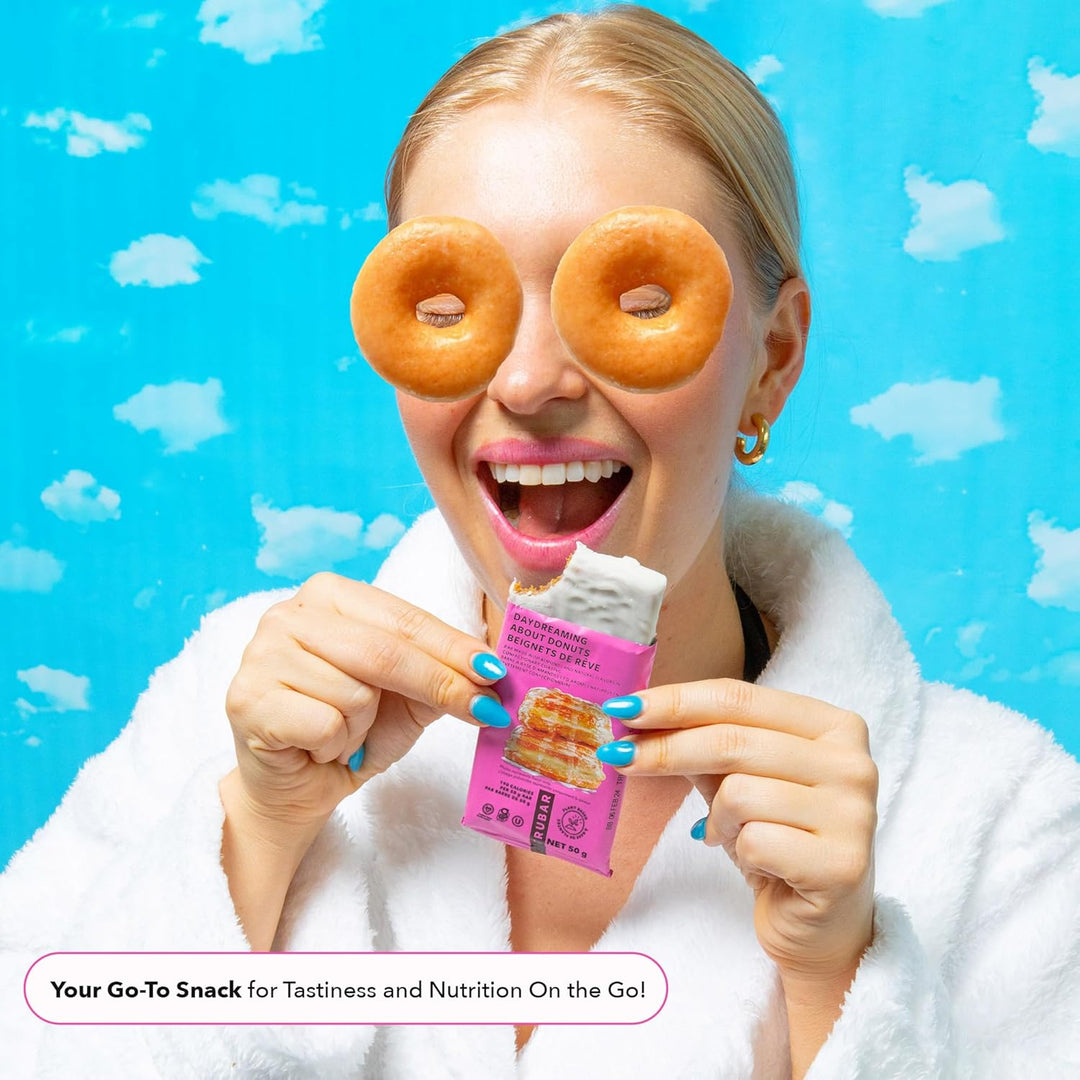 Trubar – Barre protéinée végane – Saveur beignet – Lot de 12