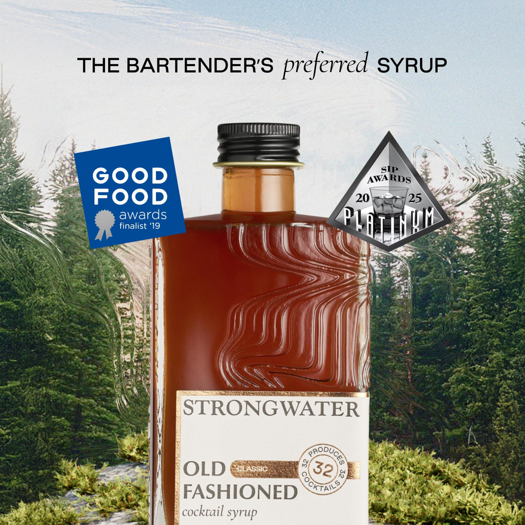 Strongwater – Old Fashioned Mix – Craft Syrup – 8 oz