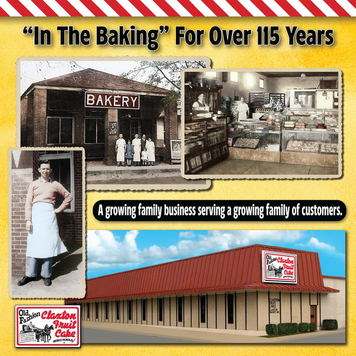 Claxton – Fruit Cake – Dark Recipe – 3 × 1 lb