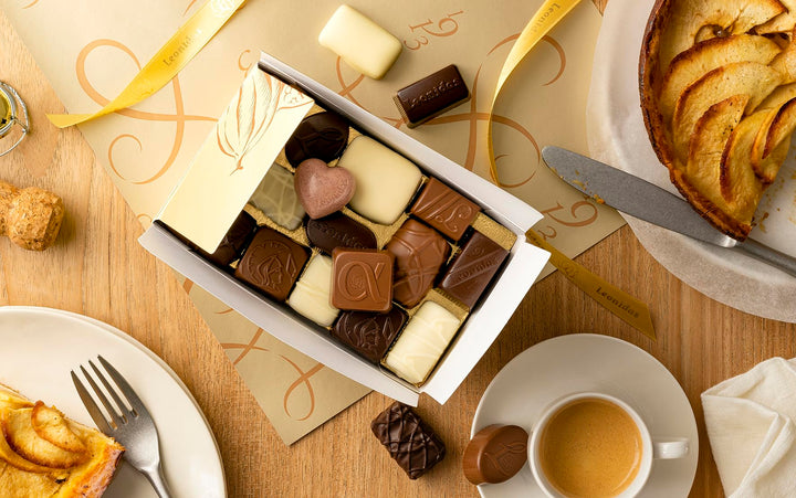 Leonidas – Belgian Chocolate Assortment – Milk and Dark – 32 Pieces / 500g