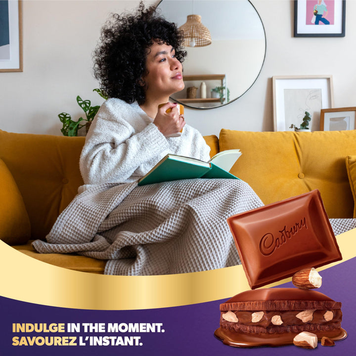Cadbury Dairy Milk Almond Creme 2 x 105g Chocolate Bar - Canadian Distribution - Ships Free Within Canada on Orders Above CAD $199