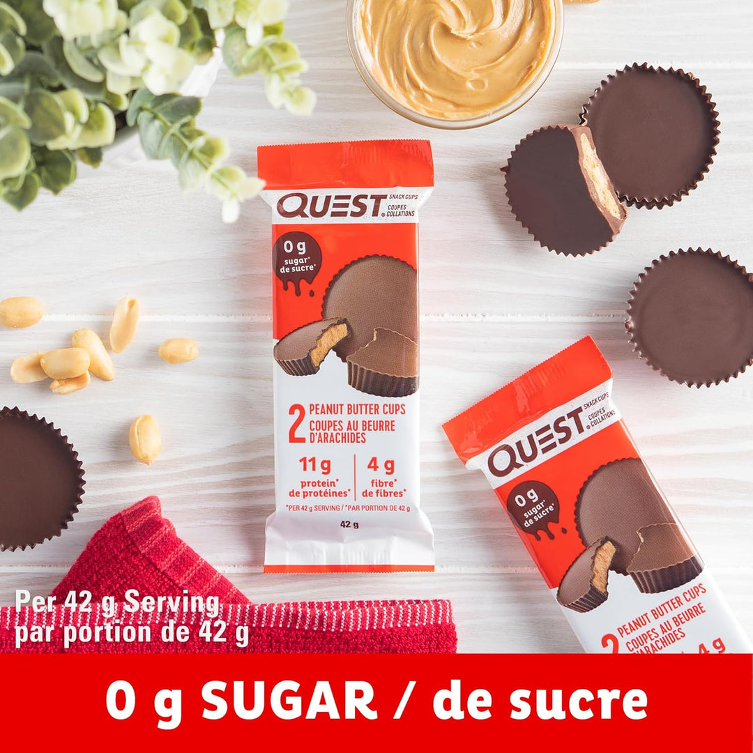 Quest – Tasses au beurre de cacahuète – Paquet de 12