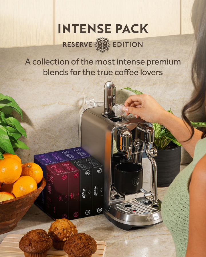 Rosso Caffè – Espresso Pods – Dark Roast Intense Pack – 80 Pods