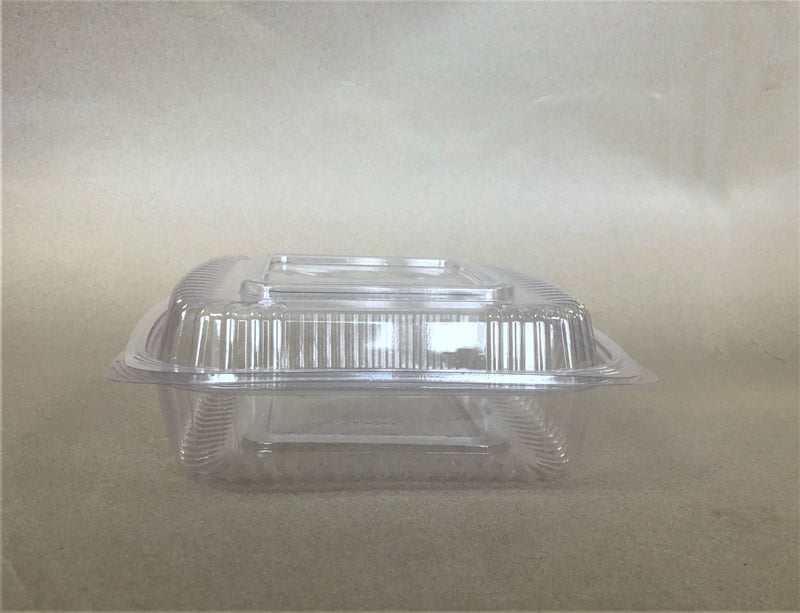 8"x 8" x 3" PLA Clamshell 160cs BPI