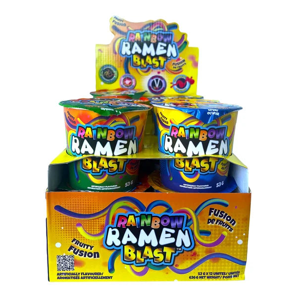 Fruity Fusion - 48 × 53 g - Rainbow Ramen Blast - Canadian Distribution