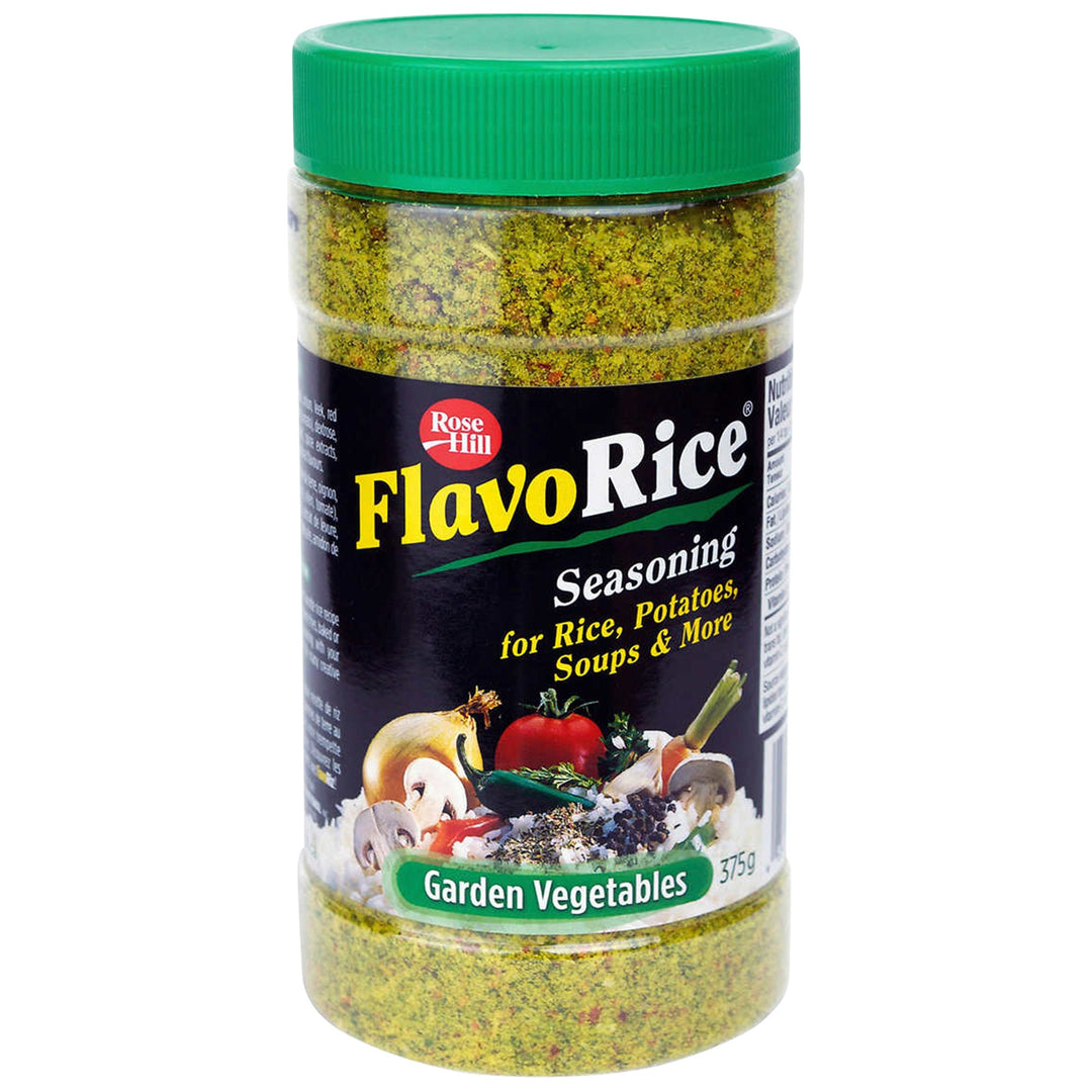 Rose Hill FlavoRice Garden Vegetables Seasoning - 4 x 375 g - Grocery and Food Items - Canadian Distribution