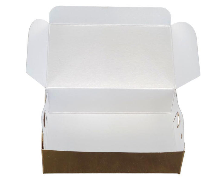 Boîte à bonbons - Or - 0,23 kg - 15,9 cm x 9,5 cm x 4,4 cm