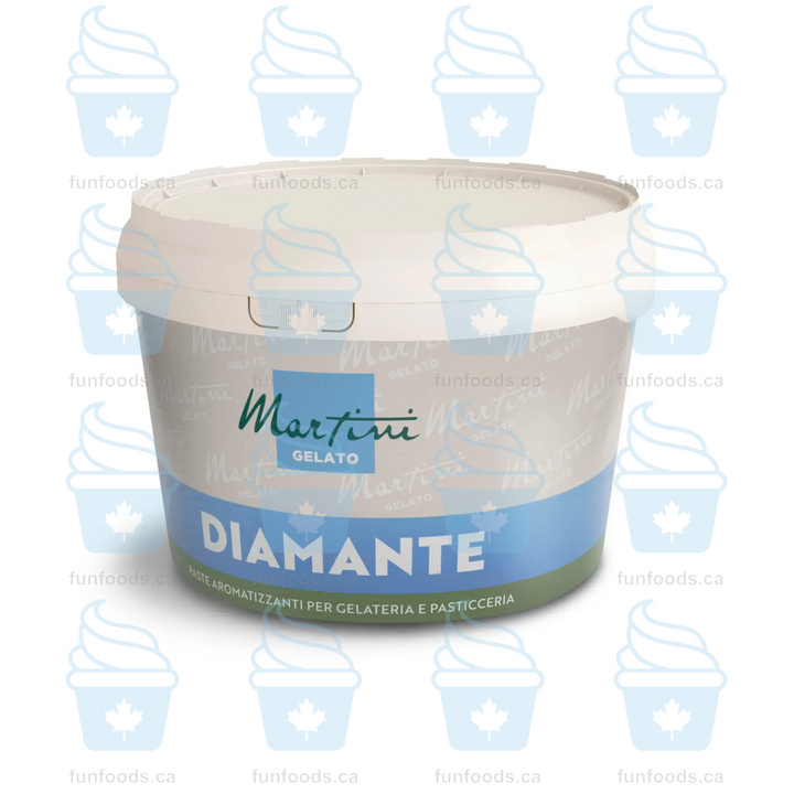 Diamante Pistachio Pure - Pure Pistachio Filling - 3kg Bucket - Master Martini Canada - Canadian Distribution