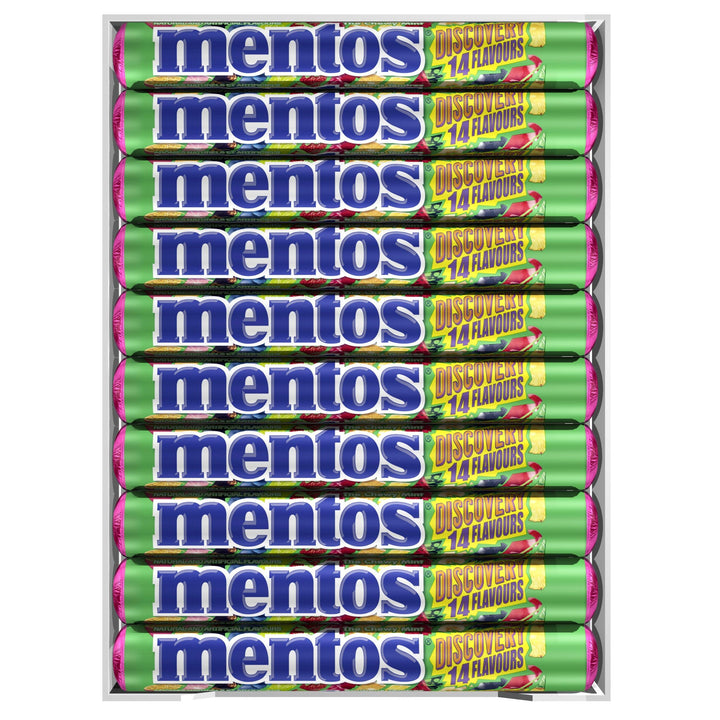 Mentos Discovery Chewy Mints - 20 Roll Pack (280 Pieces Total) - Canadian Distribution - Ships Free Within Canada on Orders Above CAD $199