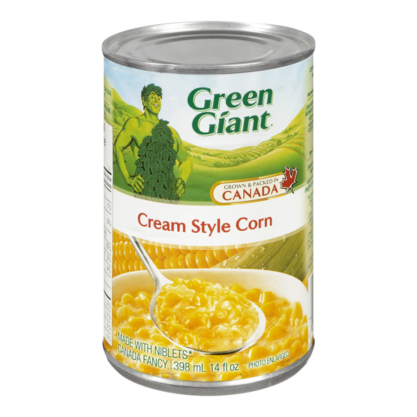 Green Giant Cream Corn - 48 x 398 ml - Grocery and Food Items - Canadian Distribution