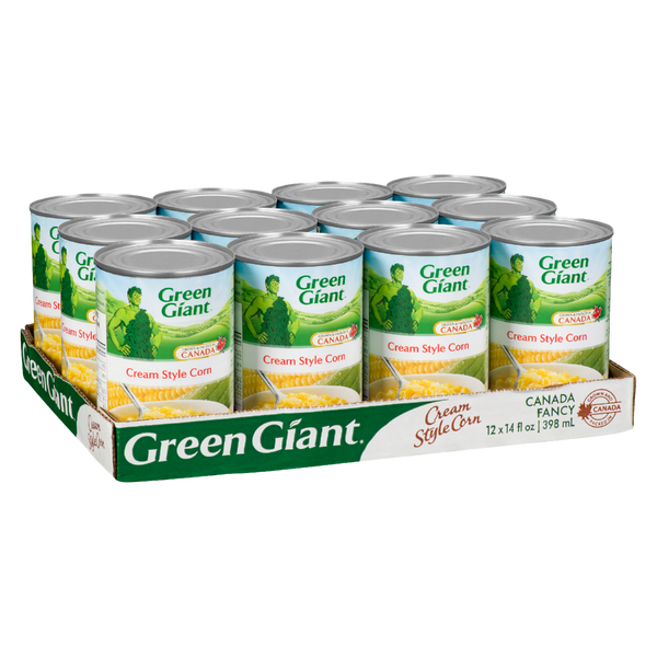 Maïs en crème Green Giant - 48 x 398 ml - Épicerie et produits alimentaires - Distribution canadienne - Livraison gratuite au Canada pour les commandes de plus de 199 $ CA