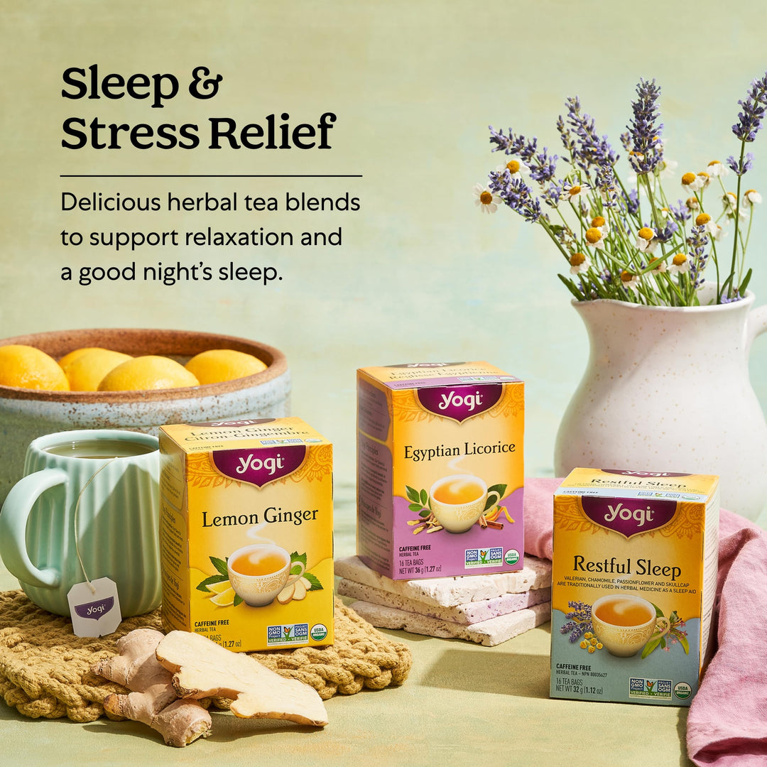 Yogi – Restful Sleep Tea – 96 Bags (6 Pack)
