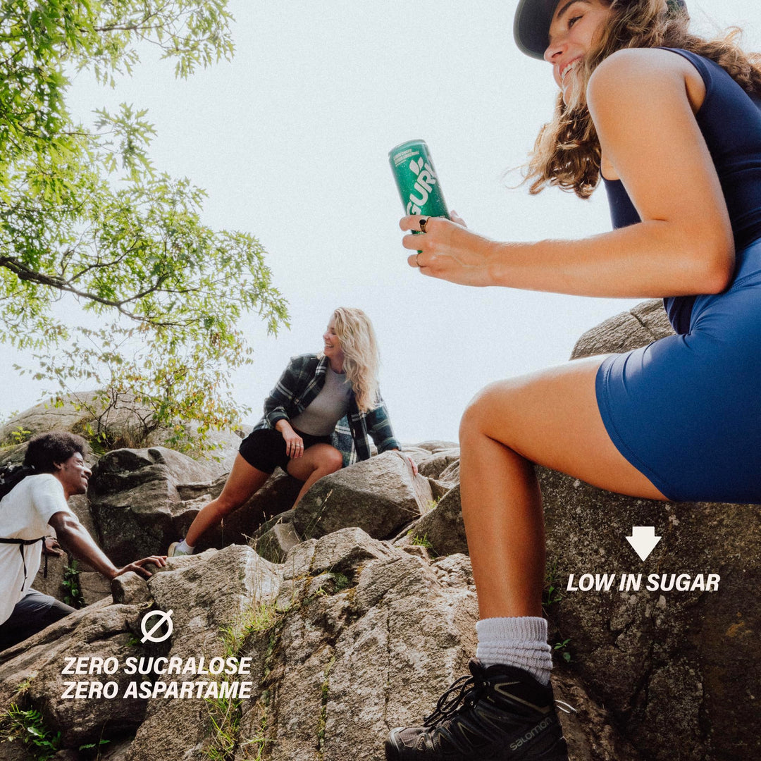 GURU – Matcha Energy Drink – Lemon Ginger – 24 × 355 ml