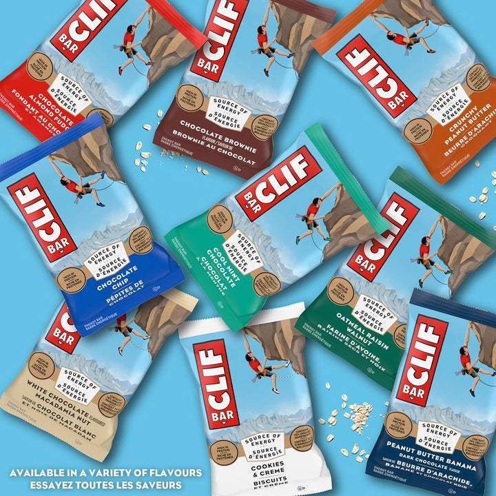 Clif Bar – Barres énergétiques – Pépites de chocolat – Pack de 15 (1,02 kg)