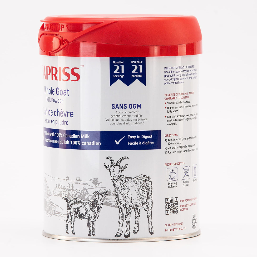 Capriss – Whole Goat Milk Powder – Vitamin D Enriched – 640g