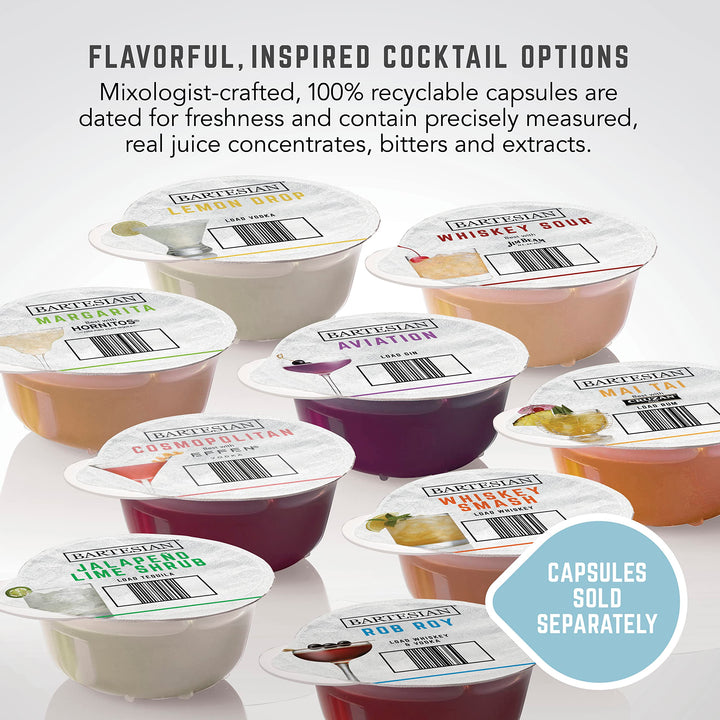 Bartesian – Duet Cocktail Machine – Automatic Home Drink Maker