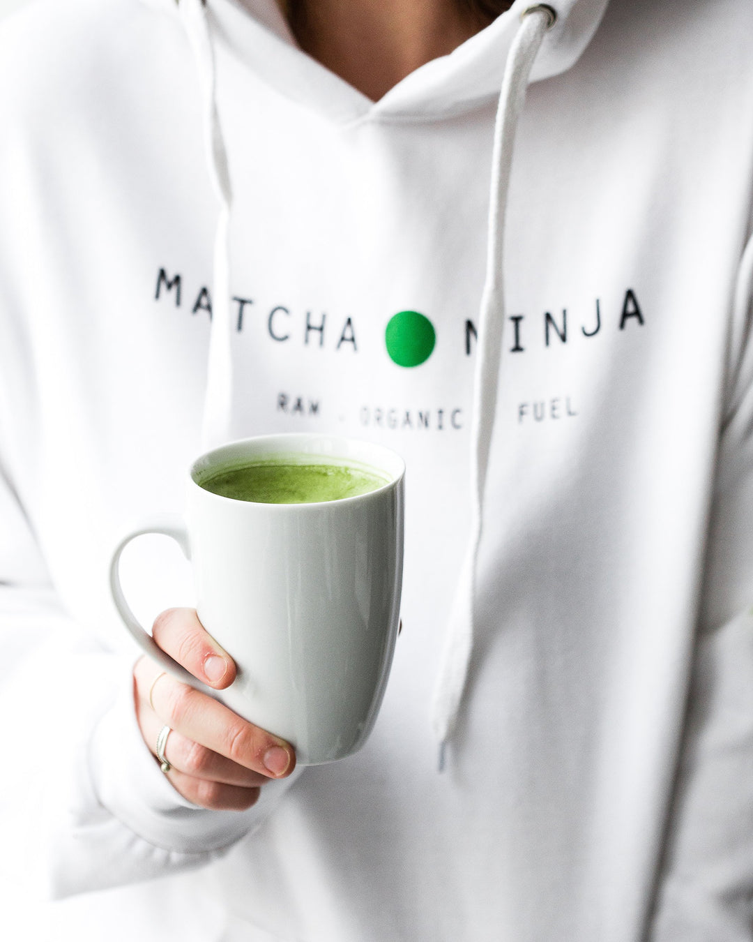 Matcha Ninja 100% Raw Organic Matcha Green Tea Powder 70g . Cold Water Soluble. Ceremonial Grade. Non-Bitter Extra Smooth Blend