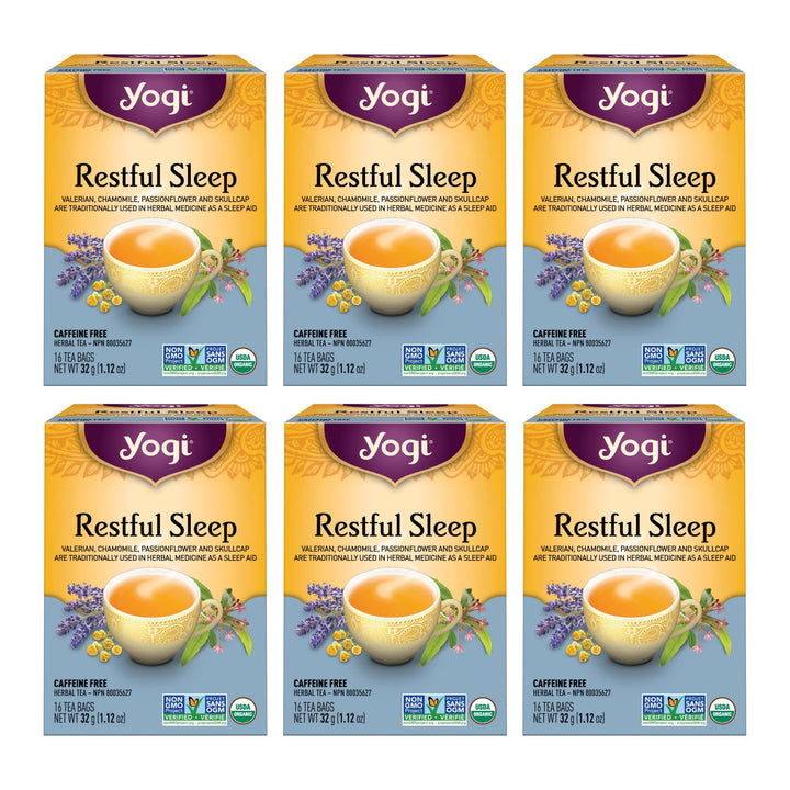Yogi – Restful Sleep Tea – 96 Bags (6 Pack)