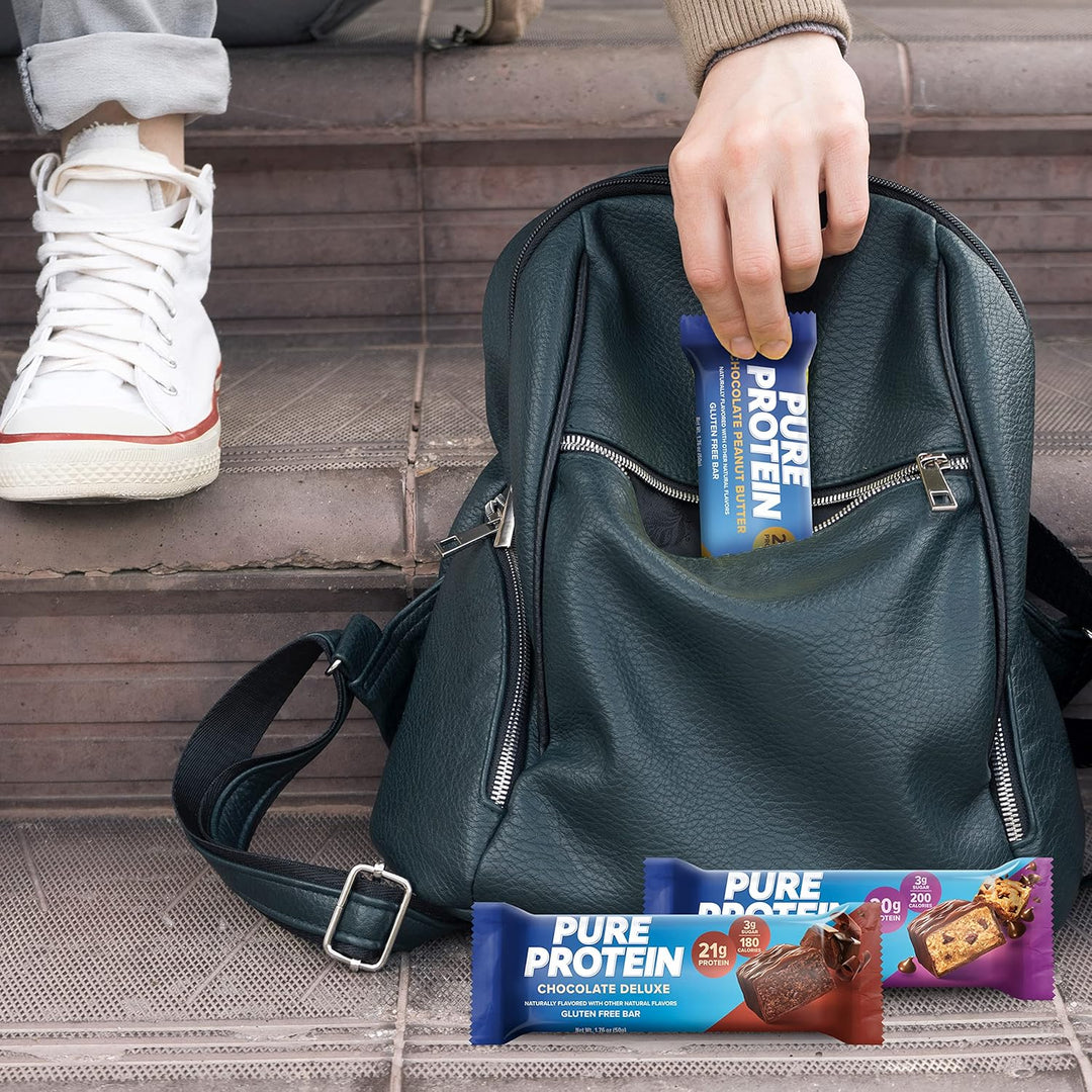 Pure Protein – Protein Bar Variety Pack – 18 Count