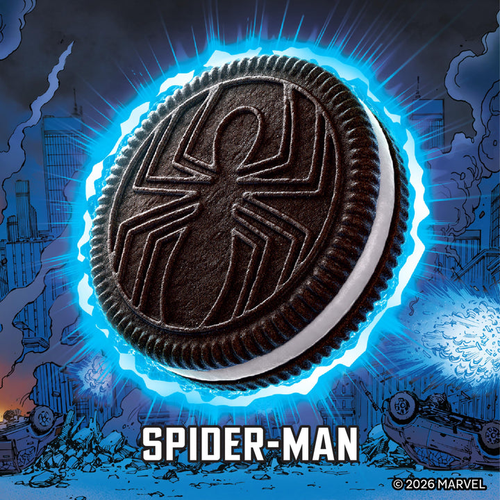 Marvel Oreo Stuf of Legends Colour-Changing Creme Cookies, 2 x 303g Limited Edition - Canadian Distribution - Ships Free Within Canada on Orders Above CAD $199