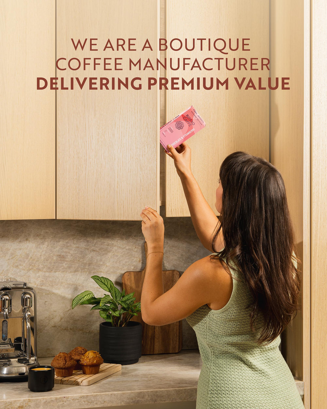 Rosso Caffè – Espresso Coffee Pods – Flavored Pack – 80 Pods