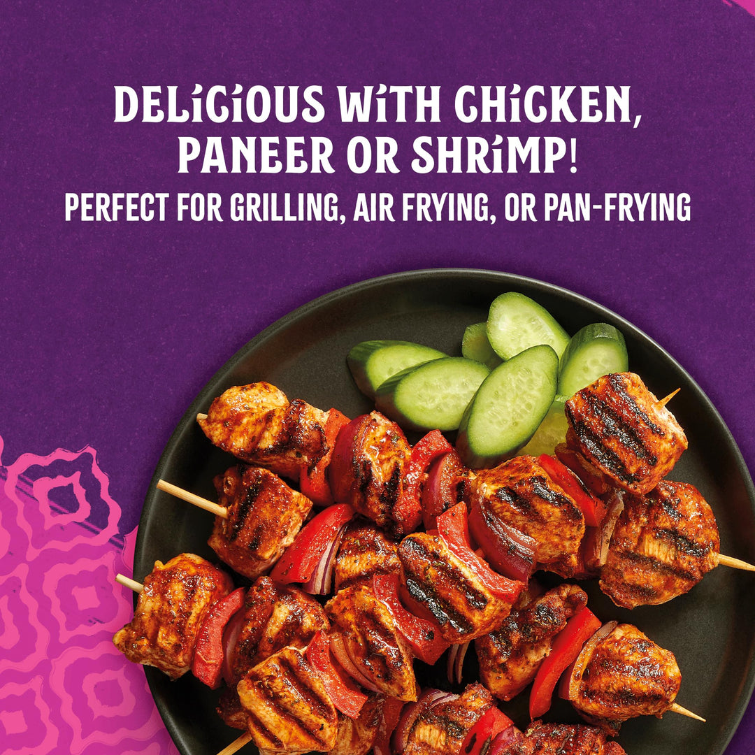 Patak's Butter Chicken Seasoning Rub – Traditional Indian Spice Blend for Grilling, Air Frying & Stovetop Cooking, 25g (18-Pack) - Canadian Distribution - Ships Free Within Canada on Orders Above CAD $199
